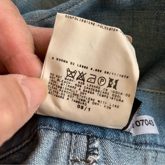 🆕 VERSACE Denim Skirt - Picture 11 of 11